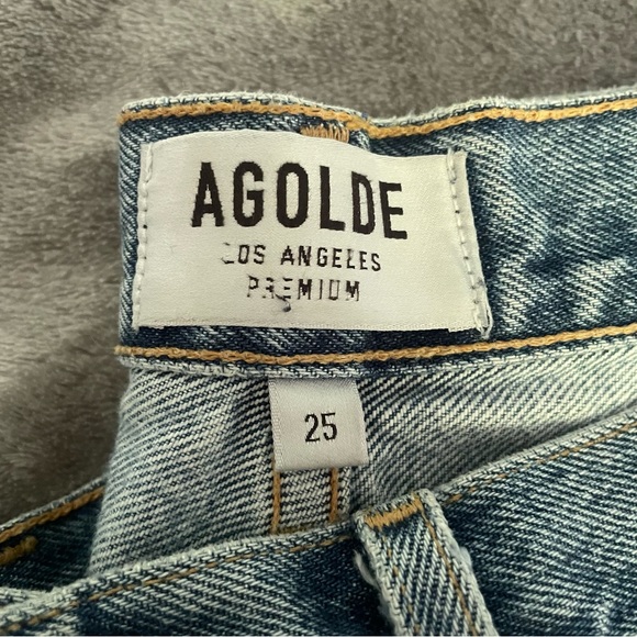AGOLDE 90s Jean Mid Rise Straight, Fall Out - Picture 5 of 6